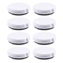 QuickClick Wagner QuickClick® Möbelgleiter Stuhlgleiter wendbar Wollfilz + Kunststoff - 8tlg-Set Ersatzgleiter - Duo - Durchmesser Ø 30 mm - für Basis Ø 30 mm - Made in DE - 15833200