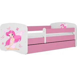 raumhirsch furniture Kinderbett Fee 80 x 180 cm Holzwerkstoff rosa