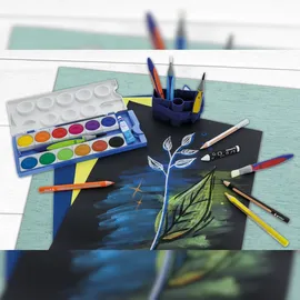 Pelikan Zeichenblock A4, schwarz, geleimt, 20 Blätter