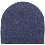 Yanopurna Strickmütze Kaschmir Mütze Beanie glatt blau