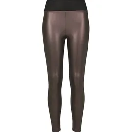 URBAN CLASSICS Faux Leather Leggings Red XS