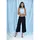 H.I.S. Culotte weit geschnitten schwarz 36/38