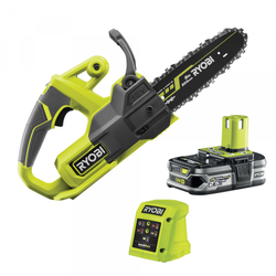 Kompakte Elektro-Kettensäge RYOBI RY18CS20A-125 - 18V - 2.5Ah - Schwertlänge 20 cm