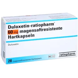 DULOXETIN-ratiopharm 60 mg magensaftres.Hartkaps. 28 St