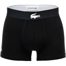 Lacoste Boxershorts Big Croc Print Schwarz S 3er Pack