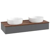Villeroy & Boch Antao Waschtischunterschrank 1200x190x500mm K13112GK mit Struktur