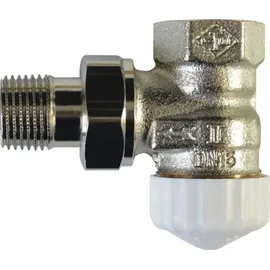 HEIMEIER V-exakt II Thermostatventil Eck 3/8 Zoll vernickelt