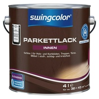 swingcolor Parkettlack 6180.D004.0000 (Farblos, Glänzend, 4 l, Wasserbasiert)