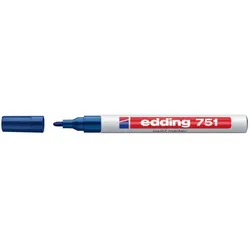 EDDING 751 paint - Marker - permanent - Blau