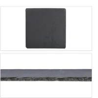 Relaxdays Schieferplatten anthrazit 25,0 x 25,0 cm