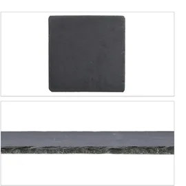 Relaxdays Schieferplatten anthrazit 25,0 x 25,0 cm