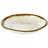 APS Teller STONE ART Ø 15,5 cm creme/braun