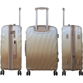 warenhandel könig Sossmar 4-Rollen Cabin 66 cm / 74 l grau/braun