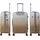 warenhandel könig Sossmar 4-Rollen Cabin 66 cm / 74 l grau/braun