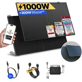 solakon Balkonkraftwerk onBasic 1000W 5 m Kabel + Dachhalterung Paarmontage