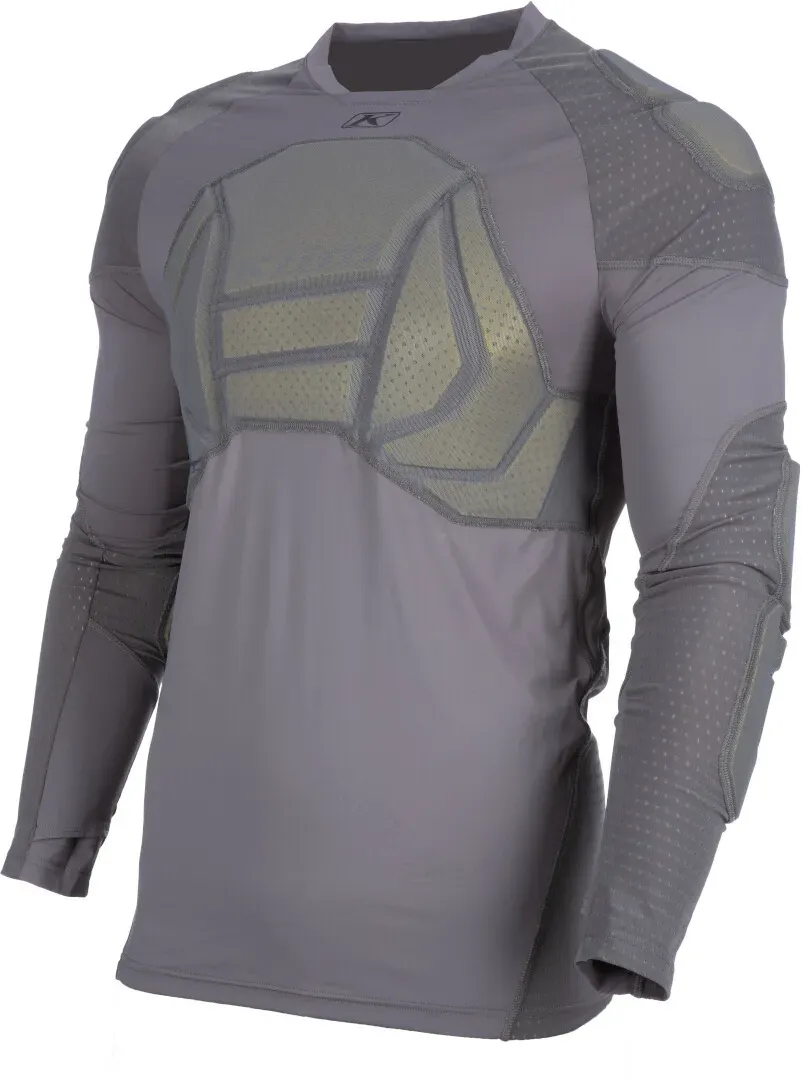 Klim Tactical Langarm Protektorenshirt, grau, Größe L für Männer