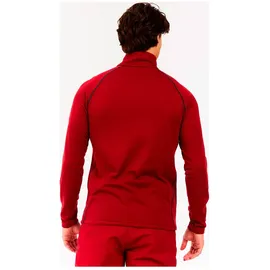 Protest Sweatshirt 1/4 Zip Velvet Red S