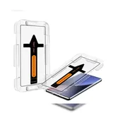 PROTECTORKING 3x 9H Panzerglas für Samsung Galaxy S21 Ultra FULL CURVED 3D KLAR Montagehilfe Displayschutz Schutzglas Tempered Glass Schutzfolie Screen Protector