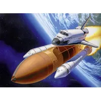 REVELL Space Shuttle Discovery & Booster Raumfahrtmodell Bausatz 1:144