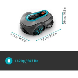 Gardena smart Sileno free 800 m2
