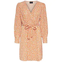 Pieces Sommerkleid Grün/Orange/Weiß 36