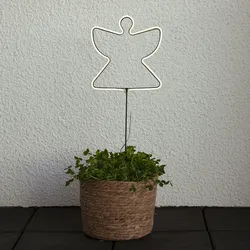 LED Gartenstecker Engel 102 Neon LED 8 Funktionen 650cm f. Außen Weihnachtsdeko