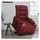 vidaXL Relaxsessel mit Aufstehhilfe Elektrisch Kunstleder 93 x 99,5 x 0 cm Weinrot