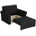 Mirjan24 Schlafsofa, Graphit, Textil, Kiefer, 1-Sitzer, Rechteckig, 116x85x98 cm, Wohnzimmer, Sofas & Couches, Schlafsofas