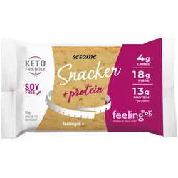 FeelingOK High Protein+Fiber Snacker (50 g, Sesam)