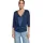 Zero Bolero mit 3/4 Arm zum Binden Blau 36