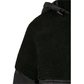 URBAN CLASSICS Ladies Sherpa Mix Pull Over Jacket - XXL