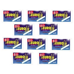 Behr Knicklicht Knicklichter weiß 4.5 x 39mm 20 50 100 Stück Angeln Bissanzeiger Pose, mit kostenlosem Posenadapter in jeder Packung