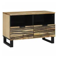 VidaXL TV-Schrank - 70x33,5x46 cm aus massivem Mangoholz