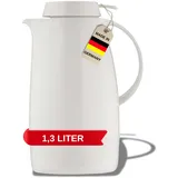 Helios Thermoskanne 1,3 l Weiß