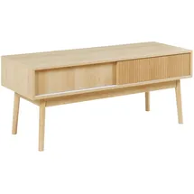 [en.casa] Landskrona Fernsehtisch 115x40x48 cm Eicheoptik MDF/Spanplatte