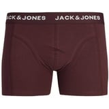 JACK & JONES Boxershorts Black FRIDAY TRUNKS Schwarz/Blau/Rot M