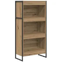 VidaXL Bücherregal Kunsthandwerk Eiche 80 x 30 x 155