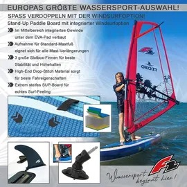 F2 Axxis Windsurf 350 x 0,12 m blau