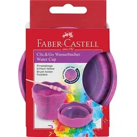 Faber-Castell Clic & Go Wasserbecher 1 St. pink