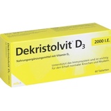 Trommsdorff DEKRISTOLVIT D3 2.000 I.E. Tabletten 60 St