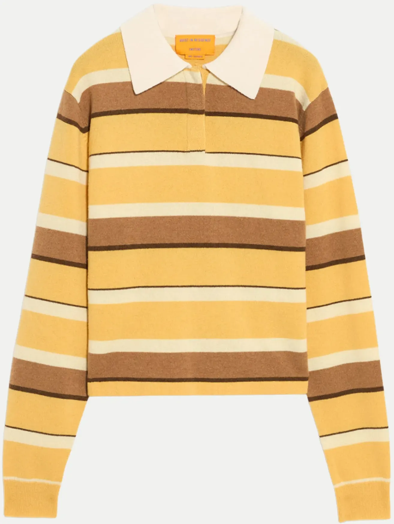 Rugbyshirt Cropped Mehrfarbig S