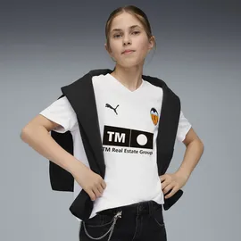 Puma Valencia CF Trainingsshirt 2025/26 Heimtrikot weiß Unisex Kinder Gr. 140