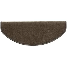 Floordirekt Stufenmatte Dynasty Velours Schlamm 23,5 x 65 cm