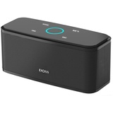 DOSS Bluetooth Lautsprecher, Musikbox Bluetooth 5.0, Full-Range-Treiber, 20H Spielzeit,Touch Control, IPX5 Wasserdicht, Bluetooth für Handy, zuhause, Garten, Reise - Schwarz