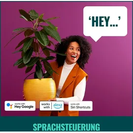 WIZ Lampe 150W E27, dimmbar, 16 Mio. Farben, smarte Steuerung per App/Stimme über WLAN