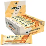 MYPROTEIN Proteinriegel Karamell Nuss Riegel 12 x 64 g