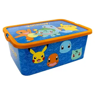 13 Liter Click Lock Aufbewahrungsbox: Pokemon Rock