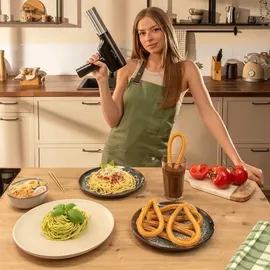 Cecotec Fun EasyPasta Kabellose Nudelmaschine für Nudeln und Spaghettis, 40 W, 200 g Kapazität, 3 Scheiben im Lieferumfang enthalten, 50 Anwendungen