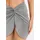 lscn by lascana Strandrock Damen Grau/Anthrazit-Silberfarben 38