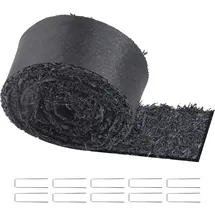 Vevor Gummimulchrolle 3 x 0,11 m schwarz